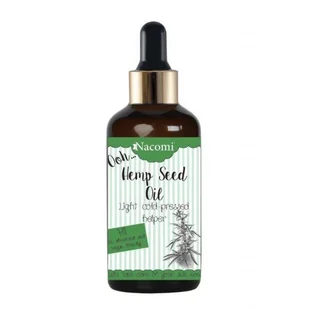 Nacomi Hemp Seed Oil olej konopny z pipetką 50ml - Olejki do ciała i włosów - miniaturka - grafika 2