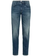 Spodnie męskie - Camel Active Dżinsy - Slim fit - w kolorze niebieskim - miniaturka - grafika 1