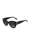 Okulary przeciwsłoneczne - Jimmy Choo okulary przeciwsłoneczne damskie kolor czarny - miniaturka - grafika 1