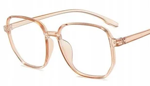 Okulary korekcyjne brąz minusy duże -3 - Okulary korekcyjne, oprawki, szkła - miniaturka - grafika 1