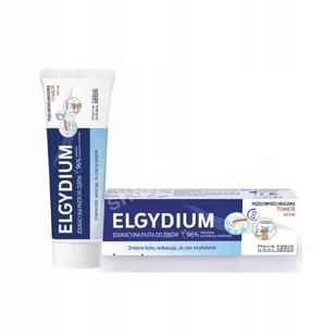 ELGYDIUM Edukacyjna pasta do zębów zmieniająca kolor od 3 roku 50ml - Pasty do zębów ELGYDIUM Edukacyjna pasta do zębów zmieniająca kolor od 3 roku 50ml - Pasty do zębów - miniaturka - grafika 1
