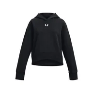 Odzież sportowa dziecięca - Bluza sportowa dziewczęca Under Armour Rival Fleece Crop - miniaturka - grafika 1
