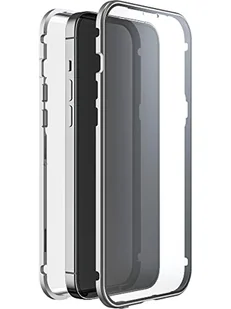 Black Rock - Etui 360 stopni Glass Case pasuje do Apple iPhone 14 Plus I etui na telefon komórkowy, zamknięcie magnetyczne (przezroczyste ze srebrną ramką) - Etui i futerały do telefonów - miniaturka - grafika 1