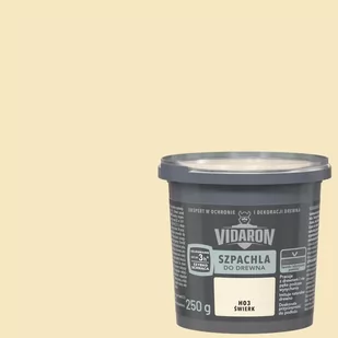 Vidaron Vidaron Szpachla do drewna świerk 250 g - Szpachlówki - miniaturka - grafika 1
