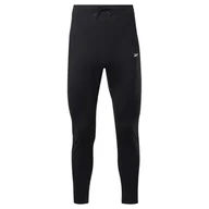 Spodnie sportowe męskie - Męskie Spodnie REEBOK WOR KNIT PANT FJ4057 – Czarny - miniaturka - grafika 1