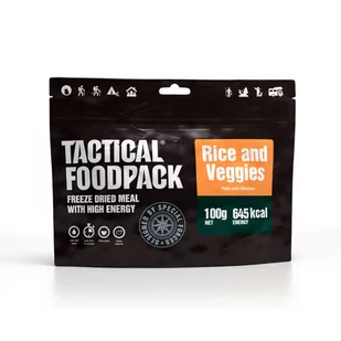 Tactical foodpack Tactical Foodpack Freeze Dried Meal 100g, Rice and Veggies 2021 Żywność liofilizowana - Racje żywnościowe - miniaturka - grafika 1