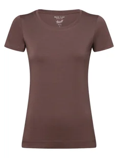Marie Lund T-shirt damski Kobiety Dżersej brązowy jednolity, XL - Koszulki i topy damskie - miniaturka - grafika 1