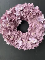 Dekoracje domu - Wianek Hortensja - miniaturka - grafika 1