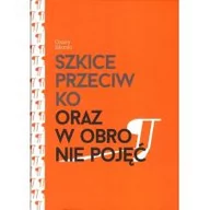 Filozofia i socjologia - Zaułek Wydawniczy Pomyłka Cezary Sikorski Szkice przeciwko oraz w obronie pojęć - miniaturka - grafika 1