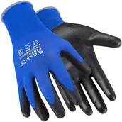 Rękawice robocze - Rękawice robocze cienkie Stalco Perfect Poli H 9 - miniaturka - grafika 1