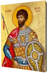 Ikona święty Wiktor - Ikony i obrazy sakralne Ikona święty Wiktor - Ikony i obrazy sakralne - miniaturka - grafika 1