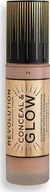 Podkłady do twarzy - Makeup Revolution Makeup Revolution London Conceal & Glow Podkład 23ml F4 - miniaturka - grafika 1