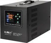 Zasilacze awaryjne UPS - Zasilacz awaryjny KEMOT PROsinus-1500-LFP4 przetwornica z czystym przebiegiem sinusoidalnym i funkcją ładowania 12V 230V 1500VA/ URZ3427-12-LFP4 - miniaturka - grafika 1