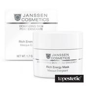 Maseczki do twarzy - Janssen Cosmetics Rich Energy Mask Kremowa maska energetyzująca 50 ml - miniaturka - grafika 1