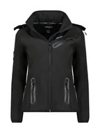 Kurtki damskie - Geographical Norway Kurtka przejściowa "Reinelimo" w kolorze czarnym - miniaturka - grafika 1