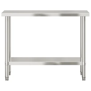 Kuchenny stół roboczy, 110x55x85 cm, stal nierdzewna Lumarko! - Wózki na żywność Kuchenny stół roboczy, 110x55x85 cm, stal nierdzewna Lumarko! - Wózki na żywność - miniaturka - grafika 6