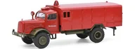 Samochody i pojazdy dla dzieci - Schuco Mercedes Benz Lg 315 Tlf 2400 Feuer 1:87 452658600 - miniaturka - grafika 1