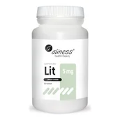 Przeziębienie i grypa - ALINESS Lit 5mg (Orotan Litu) 100 Tabletek wegetariańskich - miniaturka - grafika 1