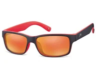 Okulary przeciwsłoneczne - Okulary przeciwsłoneczne lustro Montana MS27C czerwono-czarne - miniaturka - grafika 1