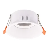 Oprawy, klosze i abażury - Eko-Light Oczko Sufitowe Podtynkowe Okrągłe Ruchome 1xGU10 IP20 Biały MLOS7239 - miniaturka - grafika 1