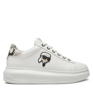 Sneakersy KARL LAGERFELD KL62528F Biały - Sneakersy damskie - miniaturka - grafika 1