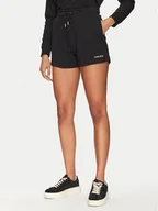 Spodenki damskie - Guess Jeans Szorty sportowe W5GD0O K68I4 Czarny Relaxed Fit - miniaturka - grafika 1