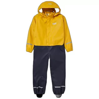 Kurtki i płaszcze dla chłopców - Helly Hansen Kombinacje przeciwdeszczowe dla dzieci, uniseks, Essential Yellow, 170 - grafika 1