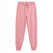 Spodnie damskie - 4F Spodnie Dresowe Damskie Ttrof229 Różowe Xs - miniaturka - grafika 1