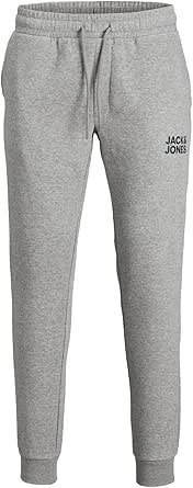 JACK&JONES SZARE SPODNIE DRESOWE Z MANKIETAMI I BAWEŁNY XXL 17AA