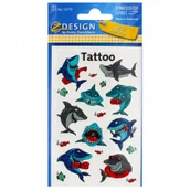 Pedagogika i dydaktyka - Tatuaże dla dzieci Rekiny Nowa - miniaturka - grafika 1