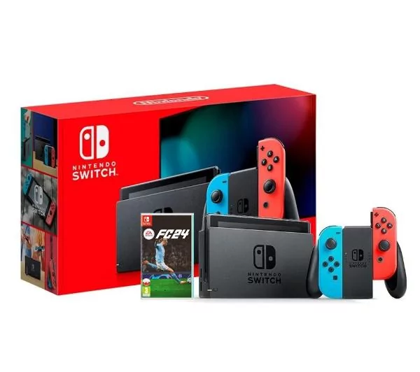 Nintendo Switch Joy-Con v2 - czerwono-niebieski - gra EA