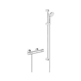 Grohe Grohtherm 800 bateria natryskowa termostatyczna chrom 34566001 - Zestawy prysznicowe - miniaturka - grafika 3