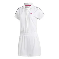 Sukienki - SUKIENKA SEASONALNA WHITE/SHOCK PINKF18 - Rozmiar: 32 - miniaturka - grafika 1