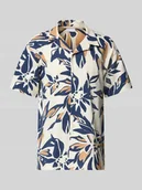 Koszule męskie - Koszula casualowa z kołnierzem z połami model ‘PIERO’ - miniaturka - grafika 1