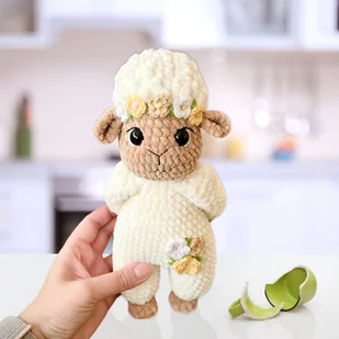 Owieczka szydełkowa - Maskotki i pluszaki Owieczka szydełkowa - Maskotki i pluszaki - miniaturka - grafika 1