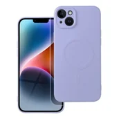 Etui i futerały do telefonów - OEM Futerał Silicone mag cover do iphone 14 plus fioletowy - miniaturka - grafika 1