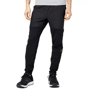 Spodnie New Balance MP23287BK - czarne - Spodnie sportowe męskie - miniaturka - grafika 1