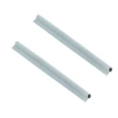 Akcesoria do ogrodzeń - Klipsy do taśmy ogrodzeniowej szare 1 x 17 cm, 2 szt. - miniaturka - grafika 1