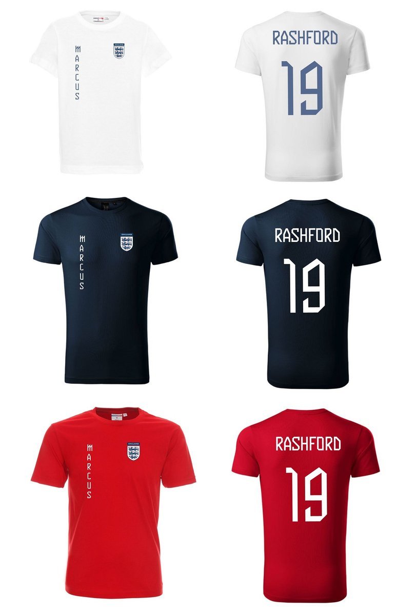 Koszulka Anglia MARCUS RASHFORD 19 jr