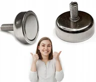 Magnesy - MAGNES NEODYMOWY C20 9 kg Z Gwintowym Trzpieniem Gwintem UCHWYT Mocny - miniaturka - grafika 1