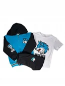 Dresy i komplety dla chłopców - dres chłopięcy komplet dresowy 3 elementy 134/140 - 10 lat Wilk - F-26 - miniaturka - grafika 1