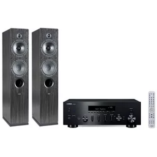 Zestaw stereo YAMAHA MusicCast R-N600A + INDIANA Line Tesi 561 Czarny - Zestawy stereo - miniaturka - grafika 1
