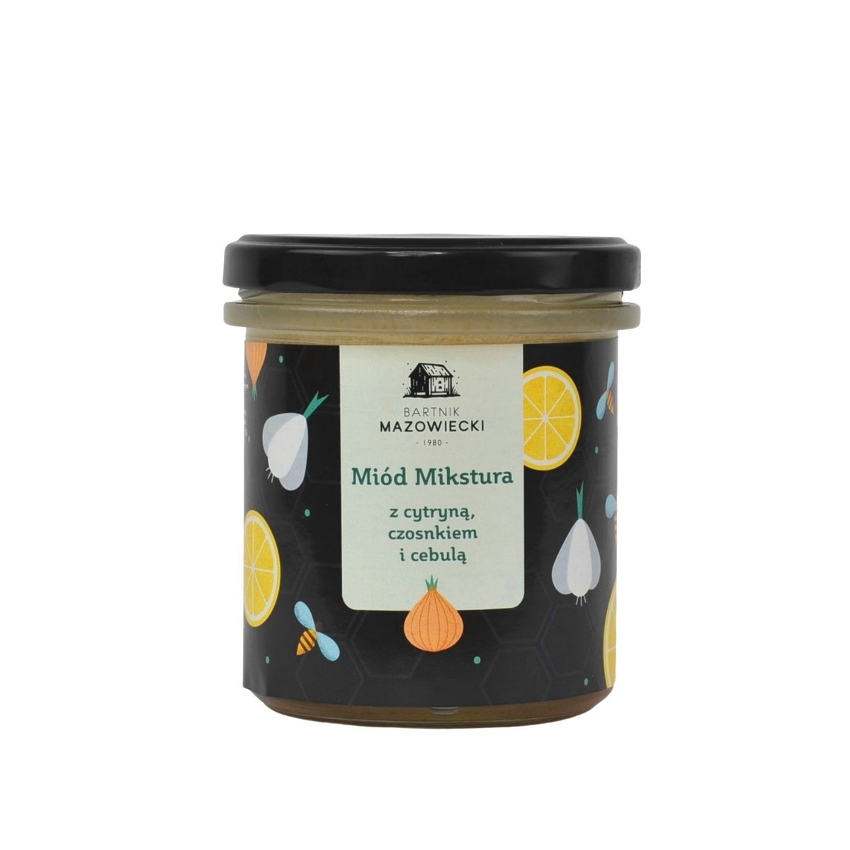 Miód Mikstura z cytryną, czosnkiem i cebulą / Bartnik Mazowiecki