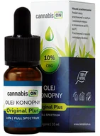 Suplementy naturalne - Cannabis ON, Olejek konopny CBG 10% Full Spectrum Certyfikat - miniaturka - grafika 1
