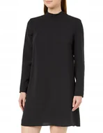 Sukienki - MARC O'POLO SUKIENKA CZARNA PROSTA MINI M JMN - miniaturka - grafika 1