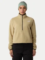 Bluzy damskie - The North Face Polar Glacier NF0A8D2C Beżowy Regular Fit - miniaturka - grafika 1