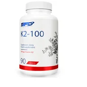 Witaminy i minerały - SFD SFD Witamina  K2 100 forte 90 tabletek - miniaturka - grafika 1