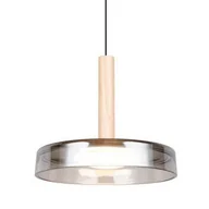 Lampy sufitowe - Wisząca lampa CELESTE 354910132 Trio LED 10W 3000K zwis czarny srebrny - miniaturka - grafika 1