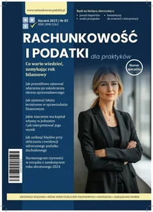 Rachunkowość i Podatki dla praktyków. Wydanie specjalne. Numer 83 - ebook PDF - E-wydania - miniaturka - grafika 1