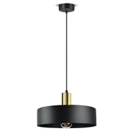 Lampy sufitowe - Lampa Sufitowa Wisząca nad Stół Blat Classic Spot Z300 LED E27 Black Gold - miniaturka - grafika 1